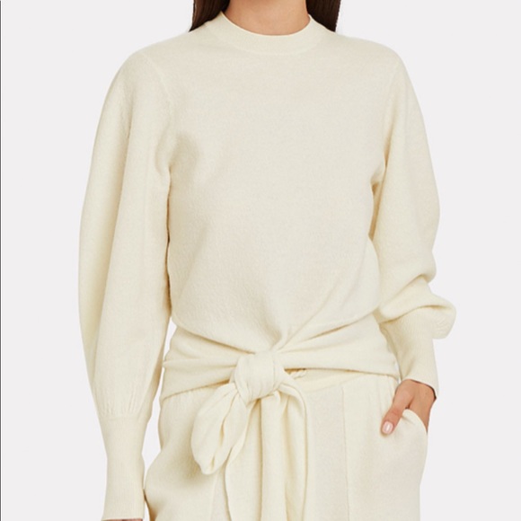 Ulla Johnson Sweaters - ULLA JOHNSON sweater bow cream Size S